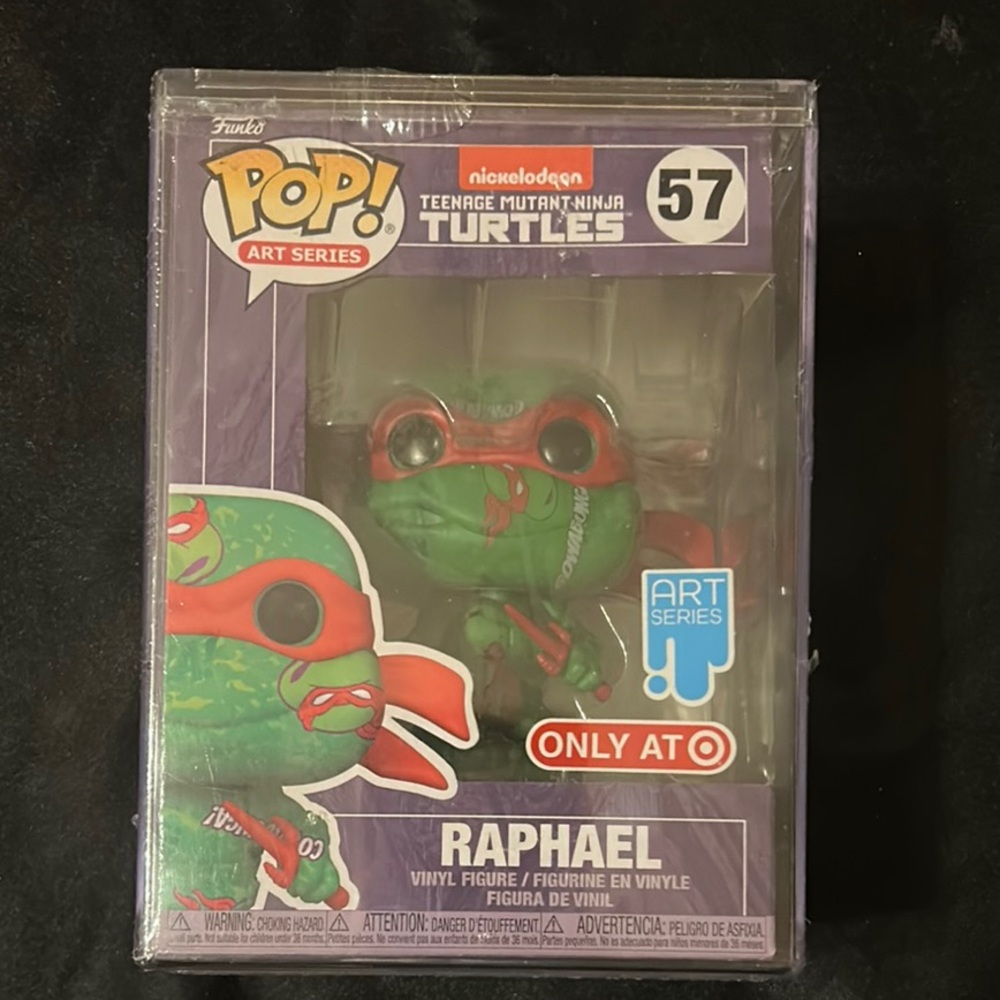 Funko Pop Art Series Teenage Mutant Ninja Turtles Raphael Collectible
